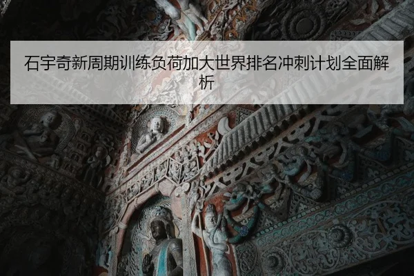 石宇奇新周期训练负荷加大世界排名冲刺计划全面解析